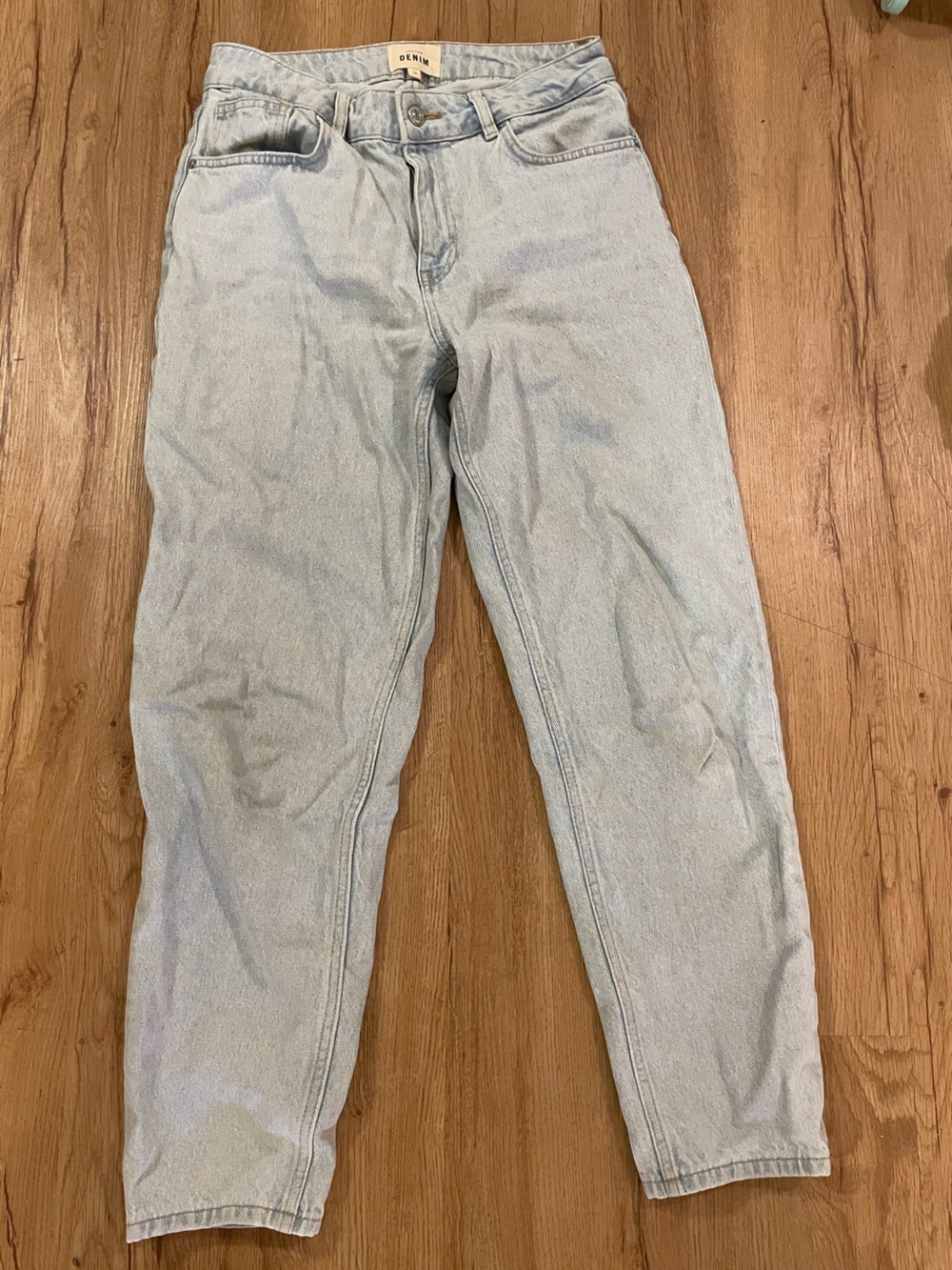 Sezane Le Mum Trousers Snow Blue - Size 4/6
